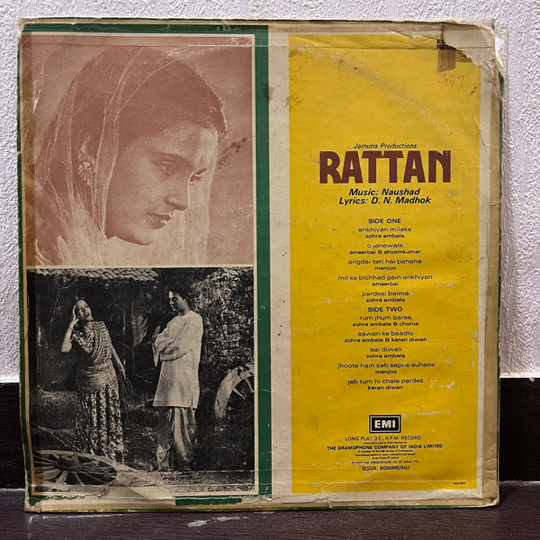 Rattan By Naushad,D.N Madhok