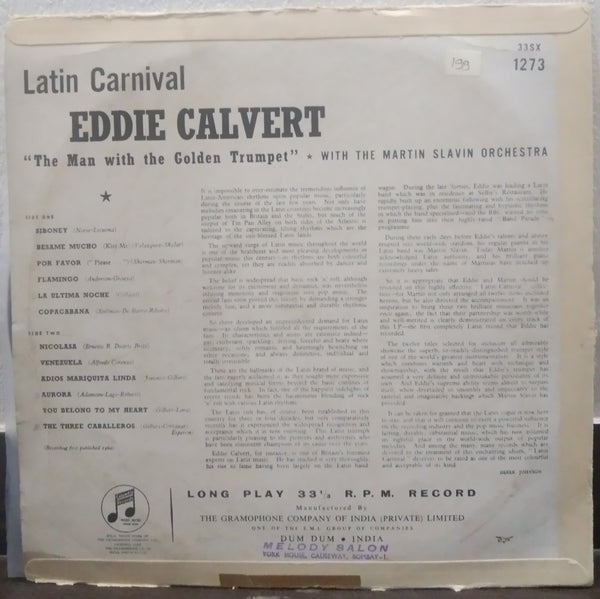 Latin Carnival By Eddie Calvert