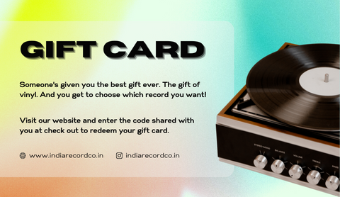 Gift Cards - India Record Co.