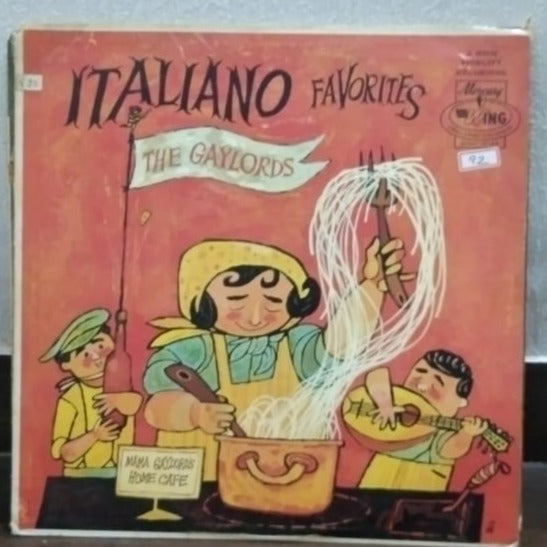 ITALIANO FAVORITES BY THE GAYLORDS
