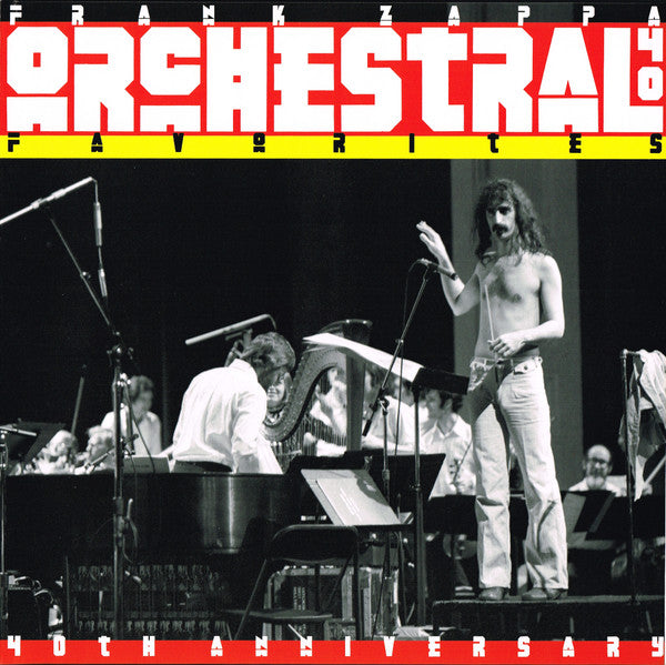 ORCHESTRAL 40 FAVORITES BY FRANK ZAPPA